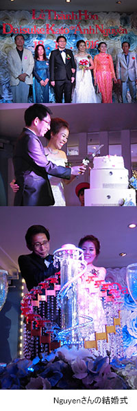 Nguyenさんの結婚式